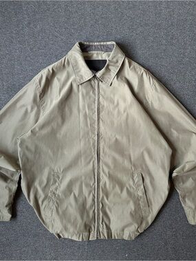 Bill Blass Light olive green chic Bomber Jacket